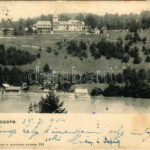 1901 Plitvicka Jezera / Plitvicei tavak, szálloda / Les Lacs de Plitvice en Croatie / Plitvice Lakes, Hotel (EB)