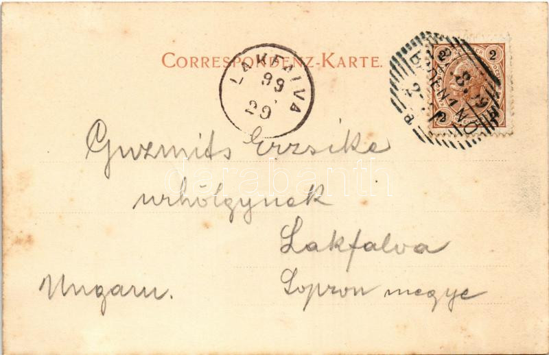 1899 (Vorläufer) Baden bei Wien, Total (fl) - Image 2