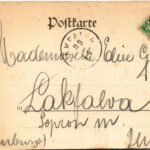1899 (Vorläufer) Homburg, Aussicht in die Kuranlagen / spa (fl) - Image 2