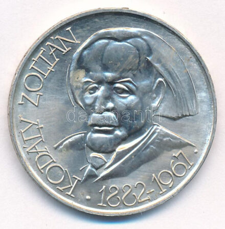 1967. 25Ft Ag 'Kodály' T:BU patina, ph Adamo EM22