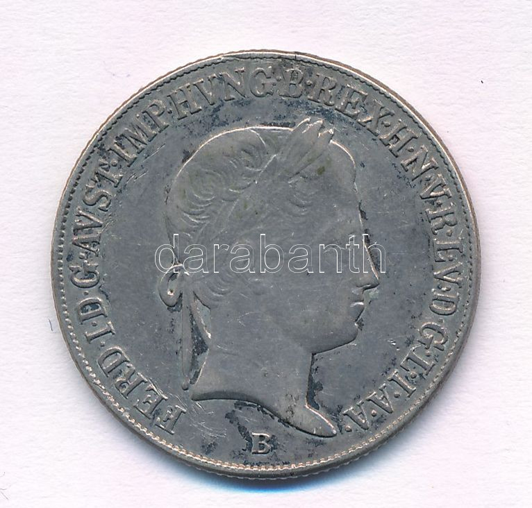 1848B 20kr Ag 'V. Ferdinánd' T:2- patina Hungary 1848B 20 Kreuzer Ag 'Ferdinand V' C:VF patina Huszár: 2081., Unger III.: 1419.