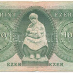 1993. 1000Ft 'D 73027661' T:III- Hungary 1993. 1000 Forint 'D 73027661' C:VG Adamo F47 - Image 2