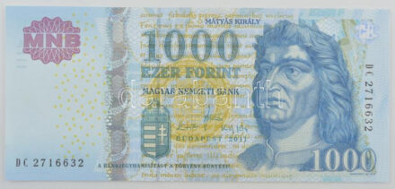 2011. 1000Ft 'DC 2716632' T:I-