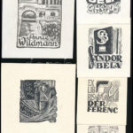 8 db kisgrafika és ex libris - Image 2