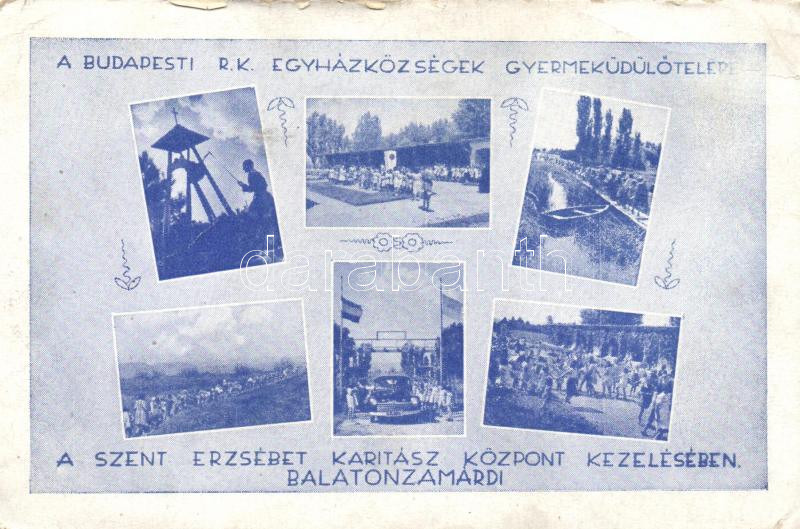 Zamárdi, Balatonzamárdi; Katolikus gyermeküdülő-telep (EB)