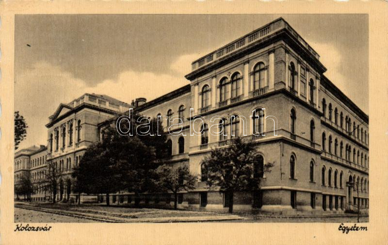 Kolozsvár, egyetem / university