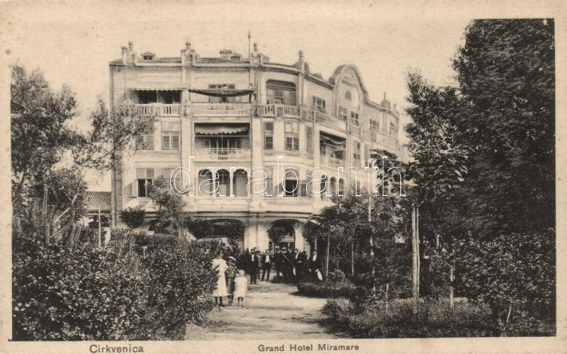 Crikvenica, Grand Hotel Miramare (gluemark)