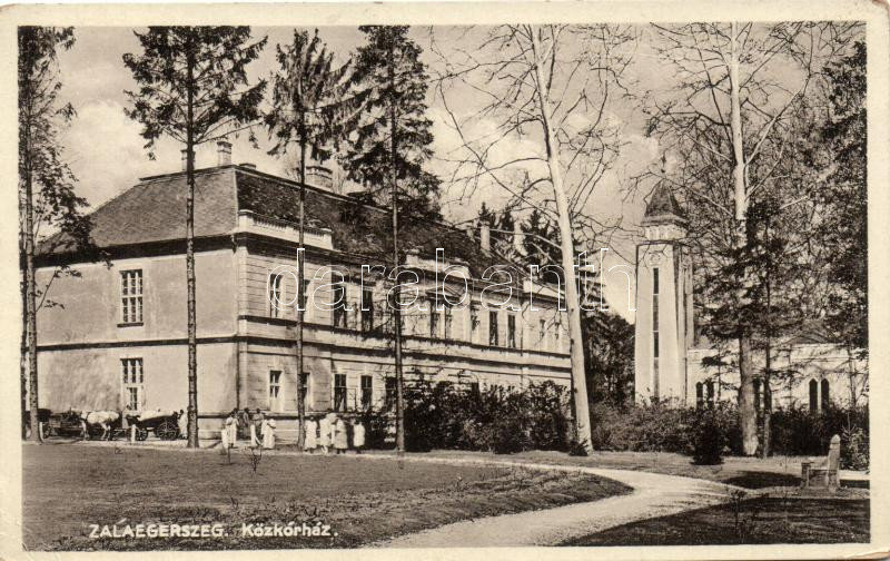 Zalaegerszeg, Közkórház, Nemes Gábor kiadása (EK)