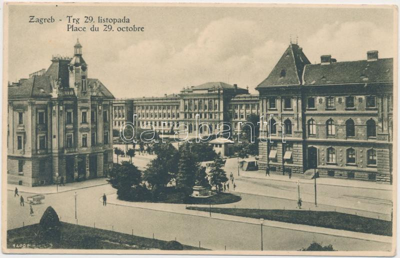 Zagreb, Trg 29. listopada / 29th October square