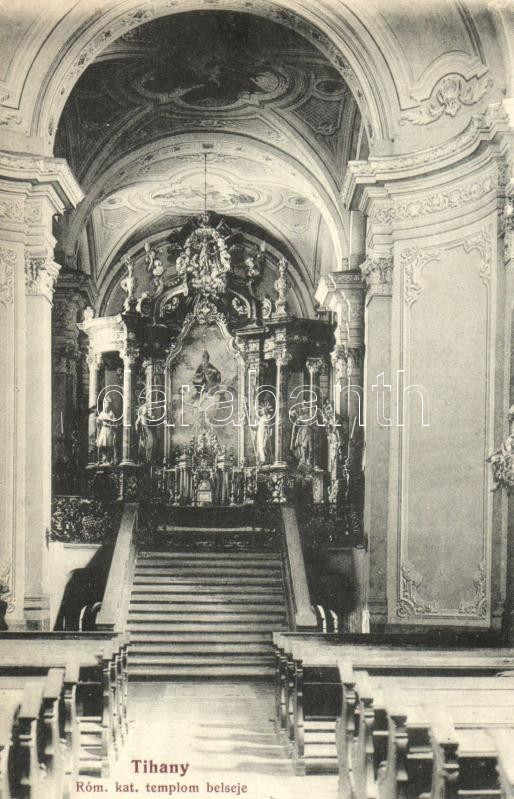 Tihany, Római katolikus templom belső (EK)