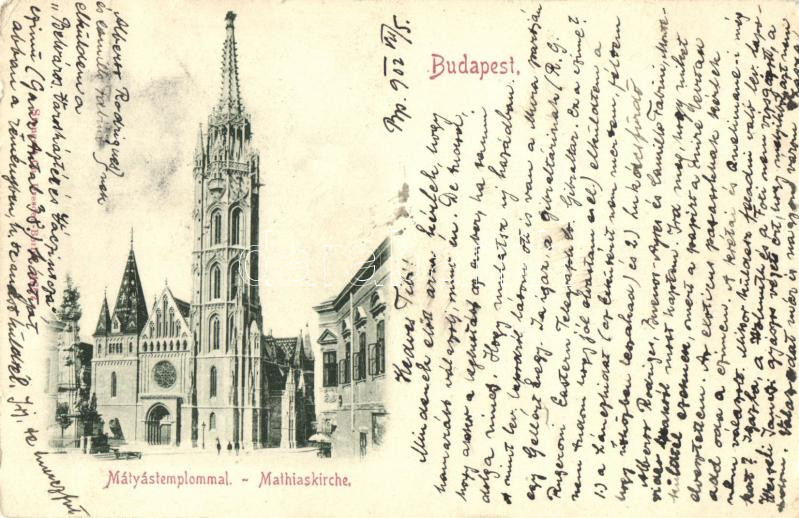 Budapest I. Mátyás templom (kis szakadás / small tear)
