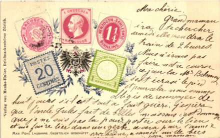 German stamps, Menke-Huber Briefmarkenbörse, Zürich