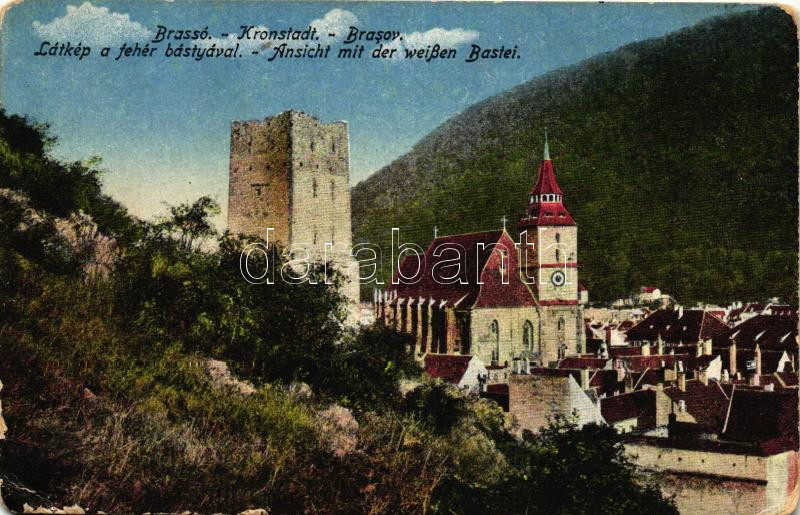 Brassó, Kronstadt; Fehér bástya / White tower (EK)