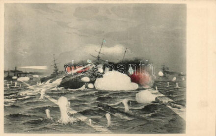 Russo-Japanese Naval battle, battleships