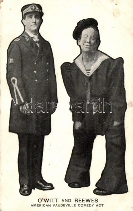 O'Witt and Reewes, American Vaudeville Comedy Act (small tear)
