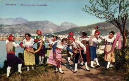 Sorrento, Panorama with Tarantella, folklore