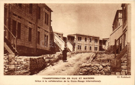 Transformation en rue et Maisons, Mission Arménienne des Jésuites Francais en Syrie / Street and houses for transformation, Armenian French Jesuit mission in Syria