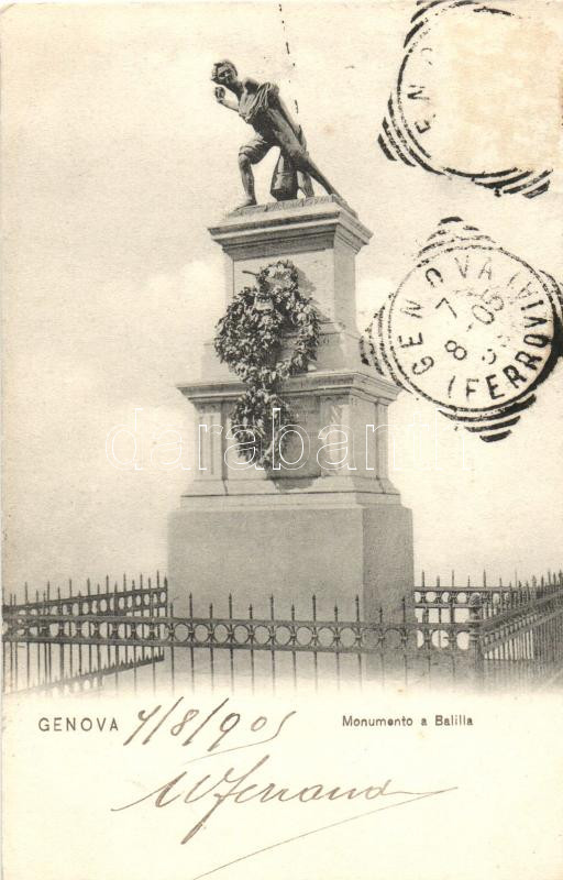 Genova, Monumento a Balilla / patriotic statue