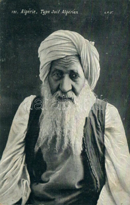 Type Juif Algerien / Algerian Jew, Judaica (worn edges)
