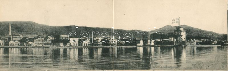 Thessaloniki, White Tower, panoramacard