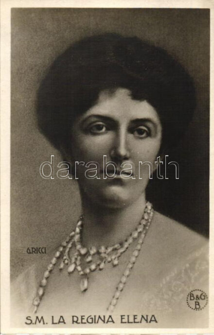 SM La Regina Elena / Elena of Montenegro s: G. Ricci