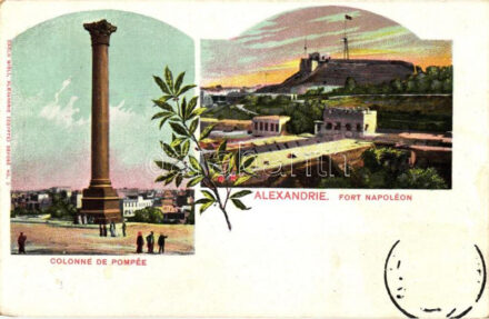 Alexandria, Alexandrie; Fort Napoleon, Pompee column