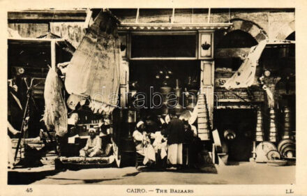Cairo, bazaars, merchants