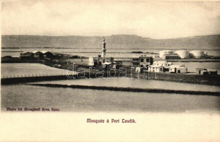Suez Port, Port Tewfik; mosque (EK)