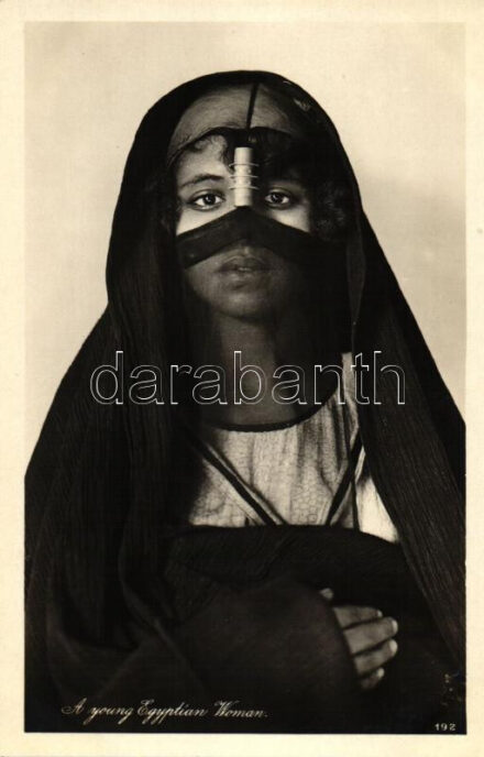 Young Egyptian woman, folklore