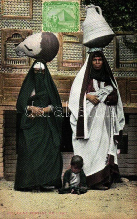 Fellahine / Fellah folklore, water carriers
