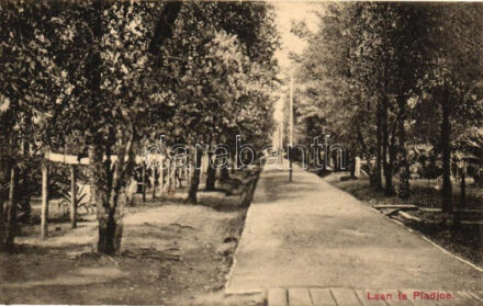 Plaju, Pladjoe; promenade