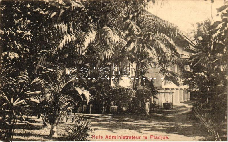 Plaju, Pladjoe; Administrator's house