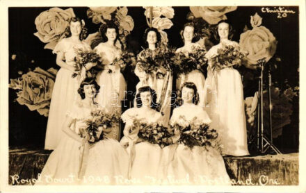 1948 Portland, Rose Festival, Royal Court