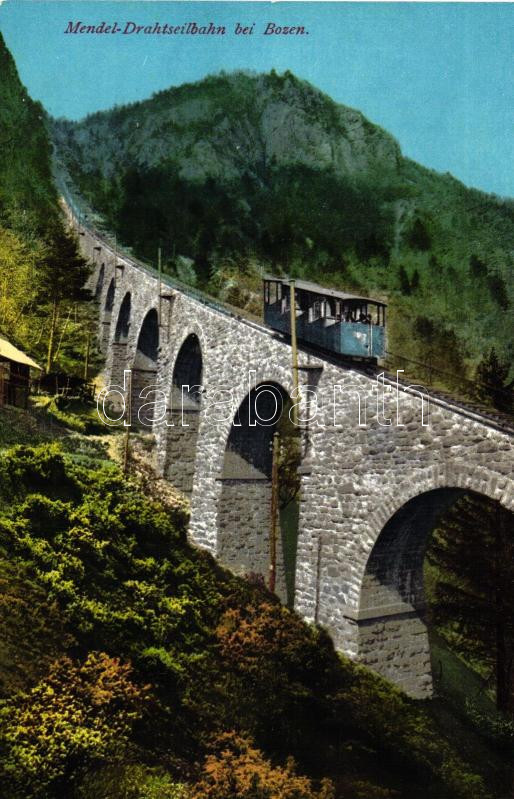 Mendel-Drahtseilbahn bei Bozen / funicular