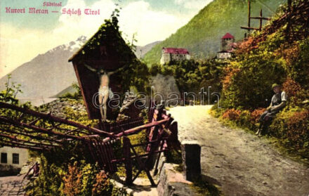 Merano, Meran; Schloss Tirol / castle (EK)