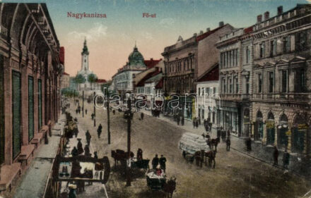 Nagykanizsa, Fő út, Miltényi Sándor és Weiss üzlete (EK)