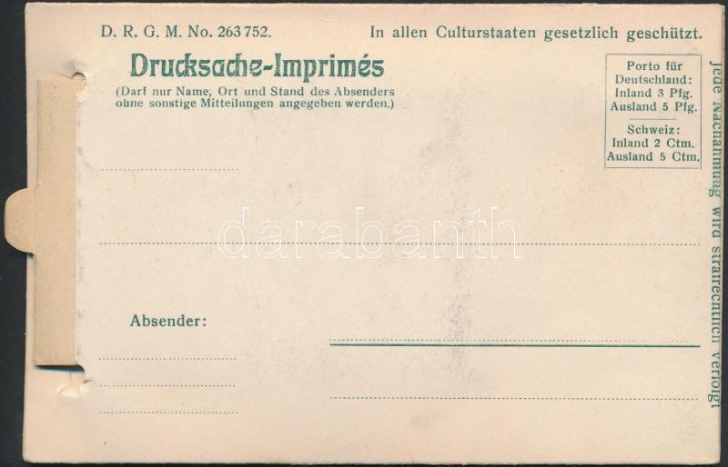 Weimar, Verlag E. Schulte / postcard with pull-out leporello - Image 2