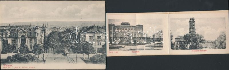 Weimar, Verlag E. Schulte / postcard with pull-out leporello - Image 3