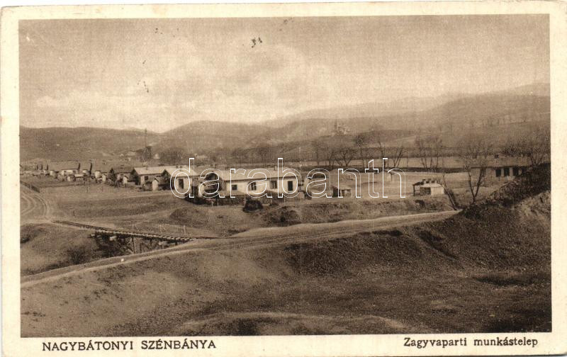 Nagybátony, Bátonyterenye; Szénbánya. Nemes Jolán fényképész kiadása