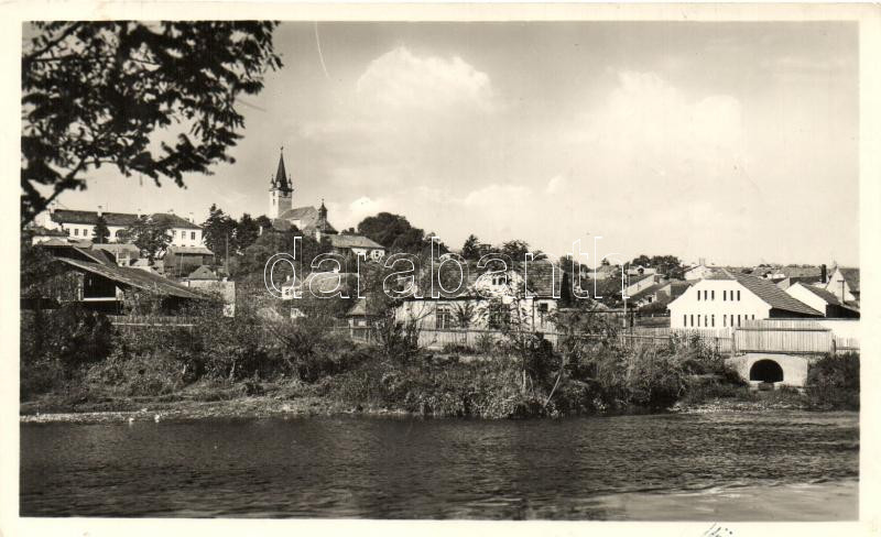 Szászrégen, Reghin; látkép / general view (kis szakadás / small tear)