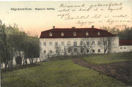 Nógrádverőce, Migazzini kastély