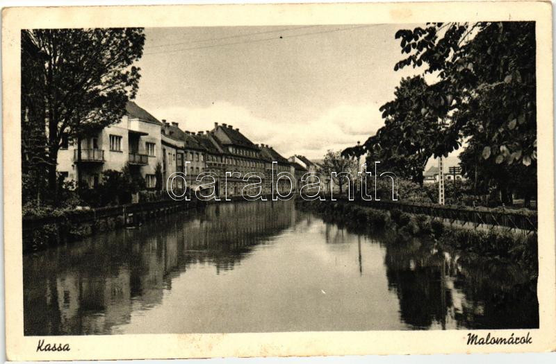 Kassa, Kosice; Malomárok, Márton Jenő felvétele / Mlynsky náhon