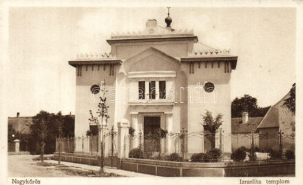 Nagykőrös, Zsinagóga / izraelita templom, Németh Sándor kiadása