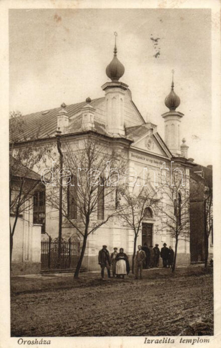 Orosháza, Zsinagóga; Hajdú János fényképész felvétele (EB)
