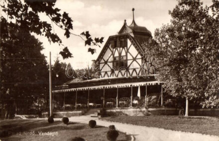 Parád-fürdő, Vendéglő, kiadja Kartik István