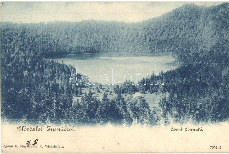 Tusnád, Szent Anna tó, Bogdán F. fényképész / lake