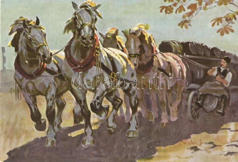 Haggenmacher Kőbányai és Budafoki Sörgyárai Őszisöre. reklámlap / Hungarian beer advertisement