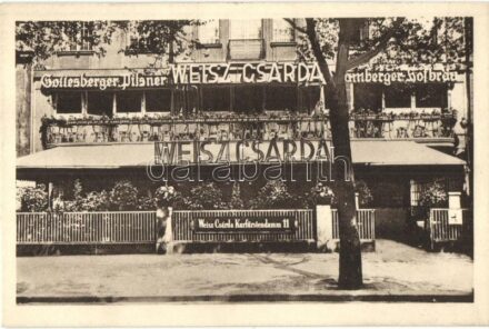 Berlin, Kurfürstendamm 11. Weisz csárda / Hungarian inn