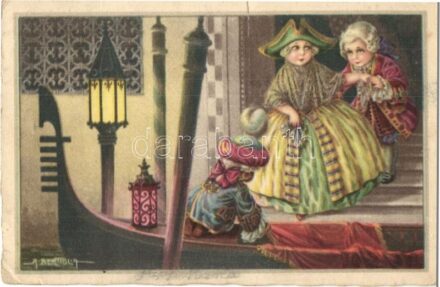 Italian art postcards. C.C.M. 2455. s: A. Bertiglia (EK)