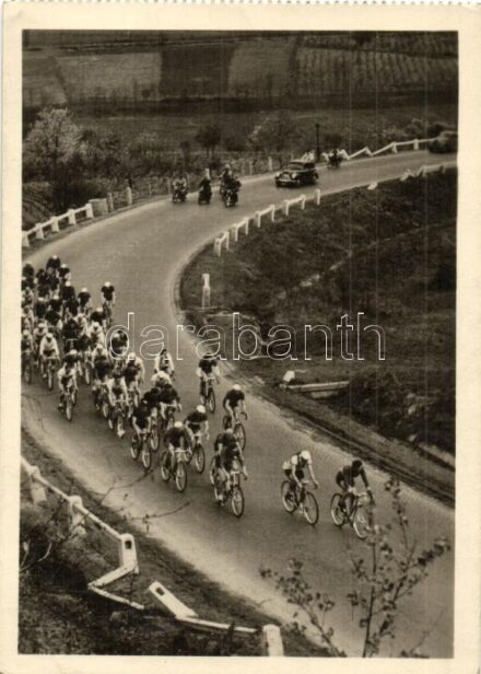 Osztapenko kerékpáros emlékverseny; Képzőművészeti Alap Kiadóvállalat / Hungarian bicycle race